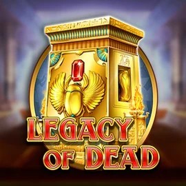 Legacy of Dead online game logo by Play'n GO on r2psbet.uk